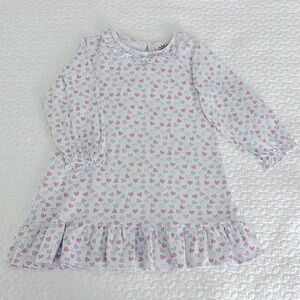 LUIGI KIDS Heart Dress, Size 4T